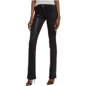 NWT HUDSON Barbara High Waist Bootcut Coated Jeans 28